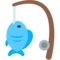 Fishing Pole emoji on Mozilla